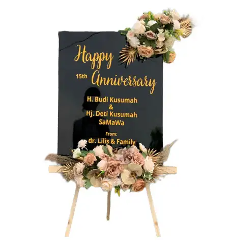Papan Bunga Akrilik Ciheras